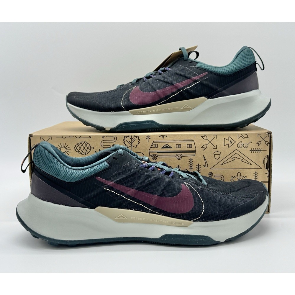 Nike Women's Juniper Trail 2 NN Maroon Black Size 12 DM0821 003‎